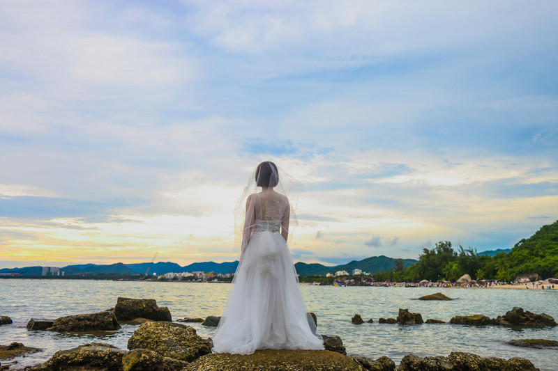 碧海婚纱_江门碧海银湖婚纱拍照(3)