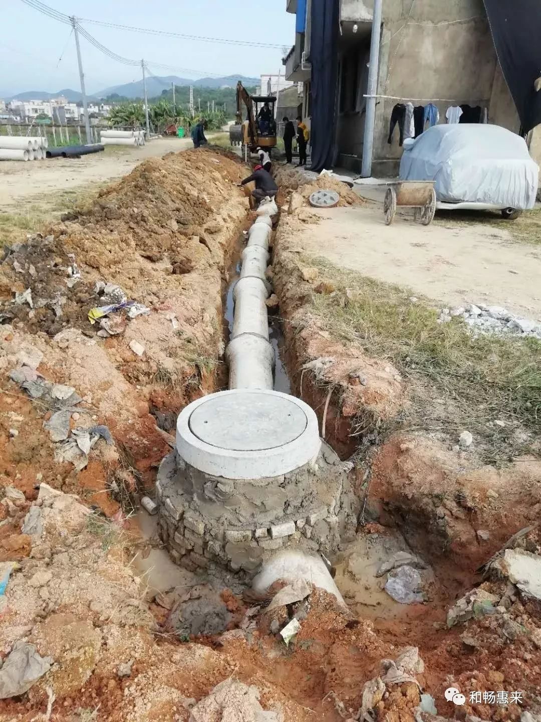 撸起袖子加油干!惠来全面铺开"雨污分流"建设工作