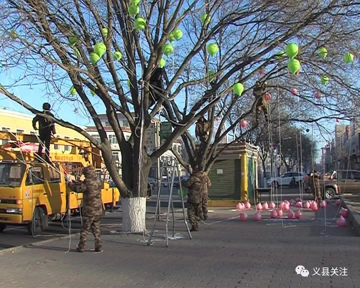 喜迎新春 扮亮宜州:义县新春亮化工程有序推进