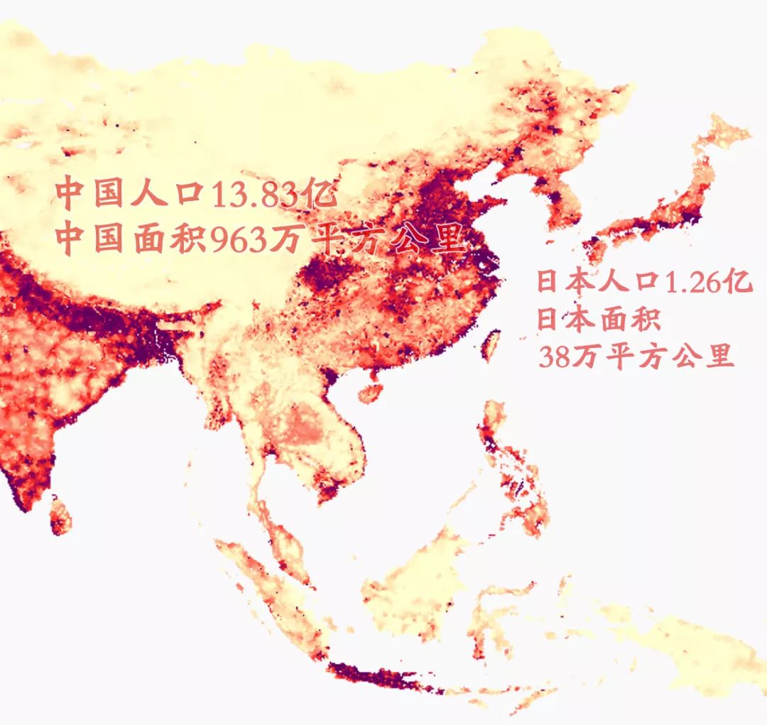 日本人口密度_关于日本人口的10个事实,既让人惊叹又让人佩服(3)