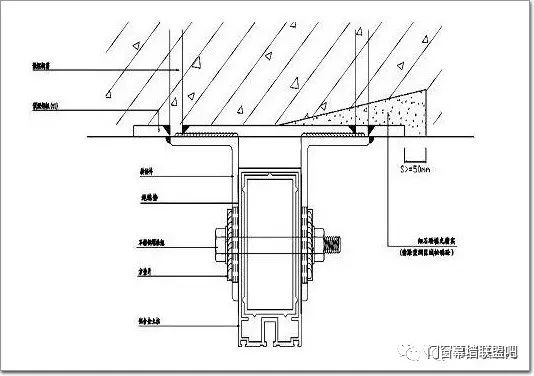 建筑幕墙预埋件施工及相关问题浅析