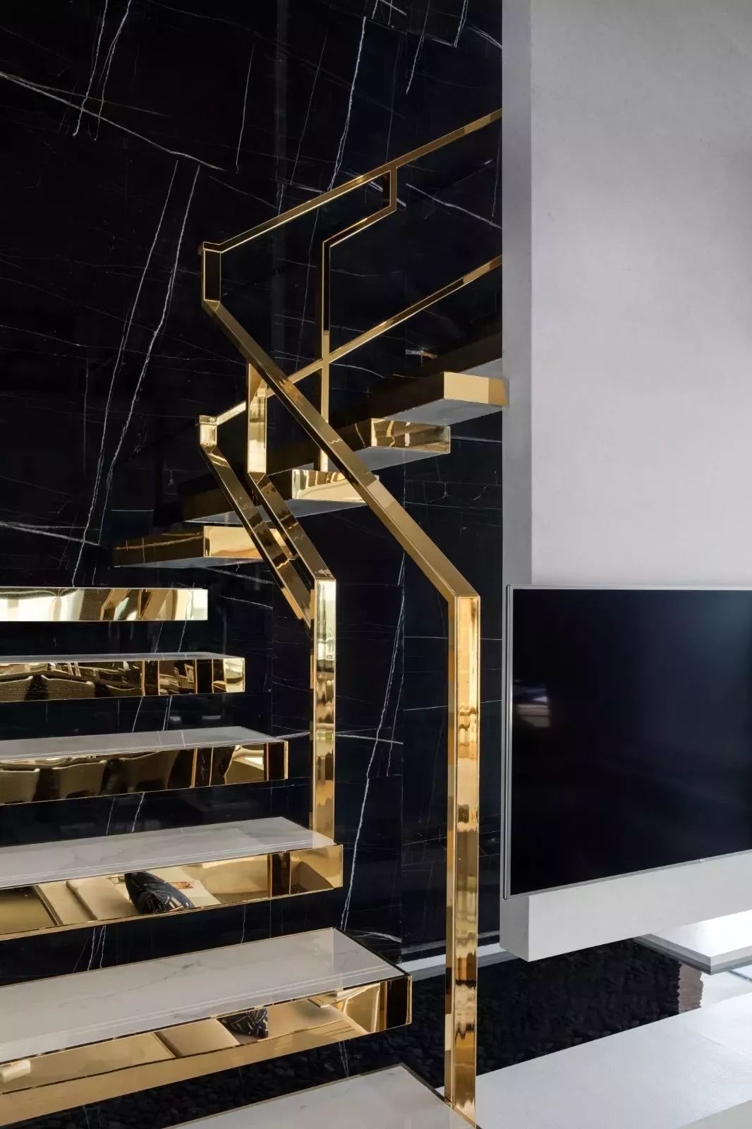 上海楼梯展轻奢气质多元极简楼梯扶手成为时下设计师的最爱