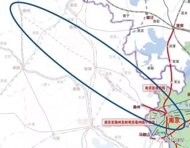 道路丨定了从亳州高铁南站出发经涡阳蒙城直达南京这条城铁获国家批复