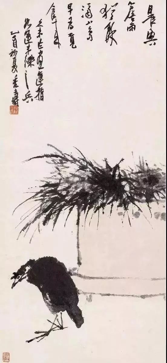 潘天寿 | 画画不能太老实,否则就没有艺术性.