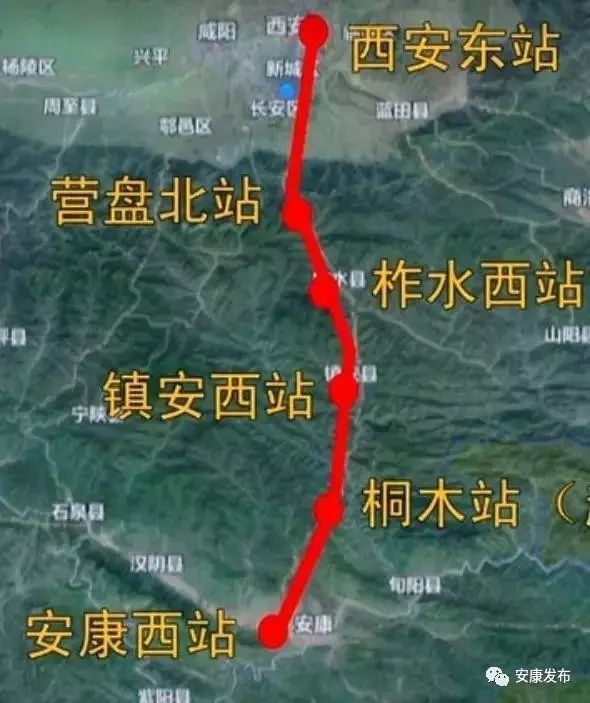 又一条穿越秦岭的高速铁路.