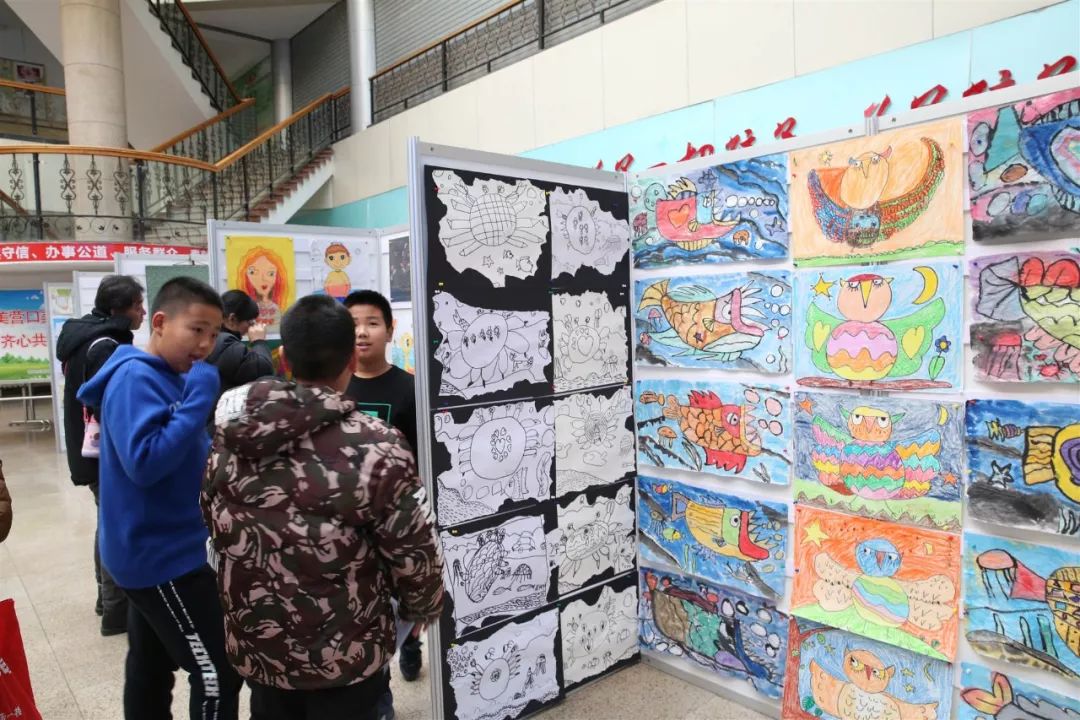 "营口有礼,你书我画" 青少年宫学员迎新春书画作品联展 ——笔墨横姿