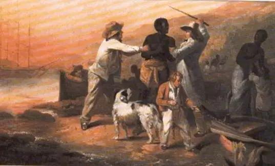 黑奴在贩奴船上的悲惨遭遇：绝食被用火炭伺候，还有一种特殊待遇