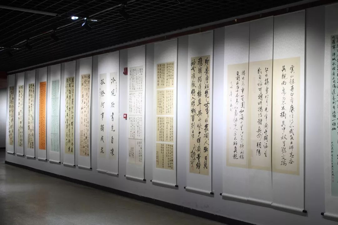 太原师范学院2016级书法专业行书汇报展