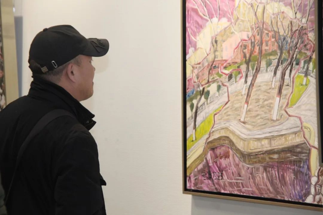 张立恒油画作品风景展在中信国安静赏轩艺术馆开幕