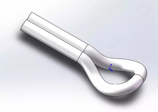 用solidworks画一个打结的绳子,软件只是个工具,思路才是关键