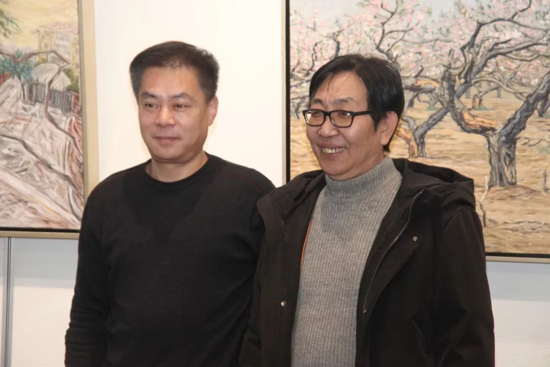 张立恒油画作品风景展在中信国安静赏轩艺术馆开幕