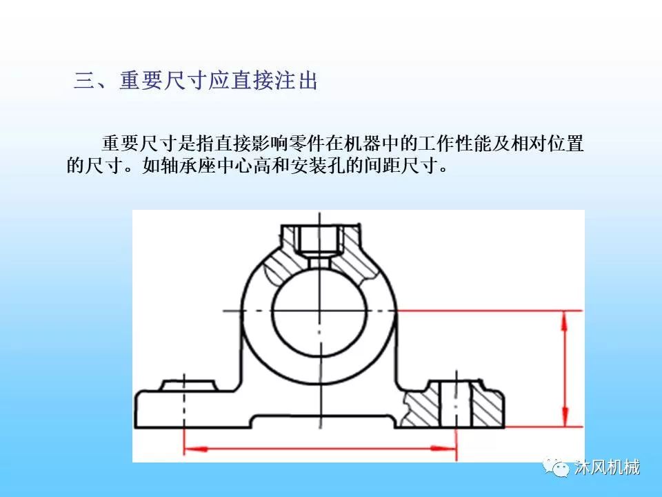 也就是既要满足零件在机器中能很好地承担工作的要求, 来源:沐风机械