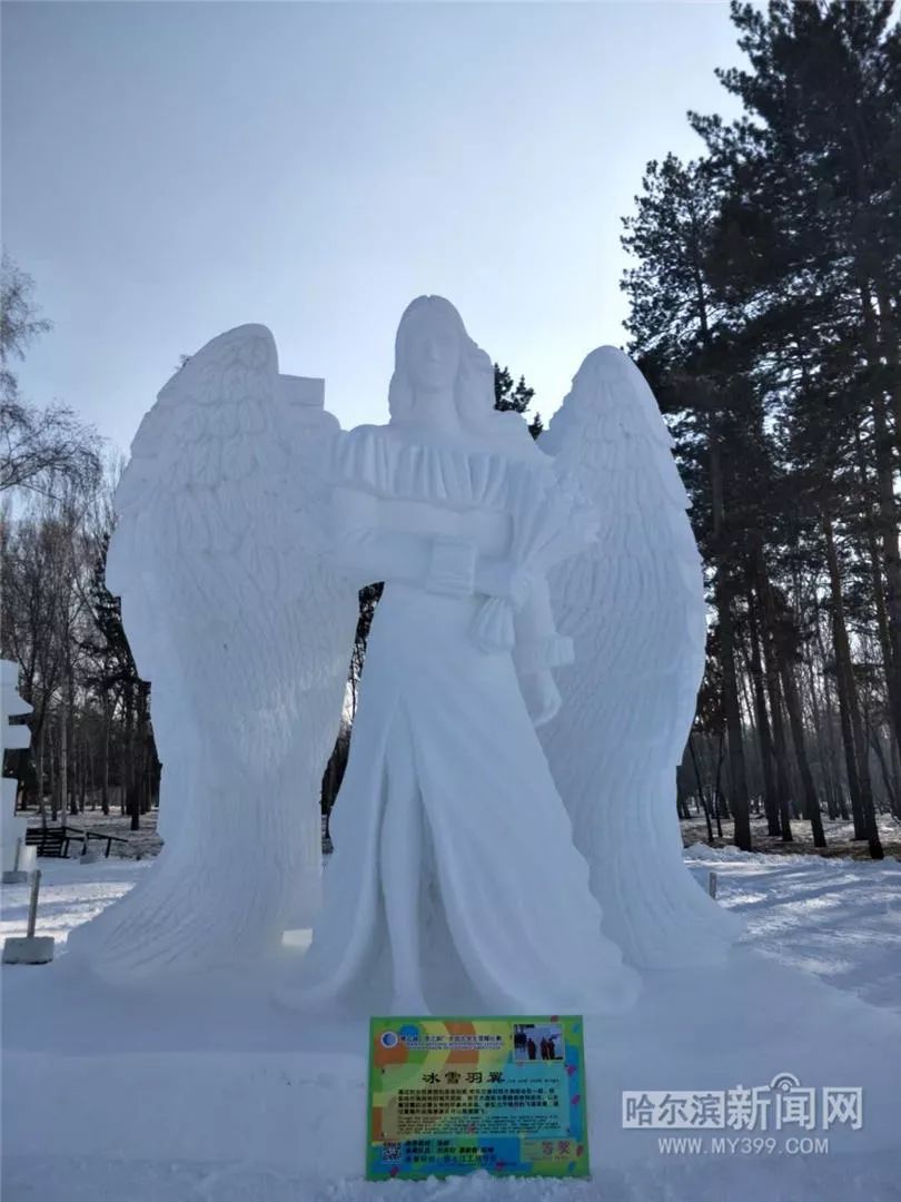 又上新了|全国大学生雪雕比赛佳作亮相太阳岛雪博会