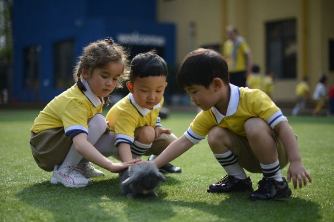 全外教教学+国际幼儿园课程体系，玩趣英语助你培养双语国际娃