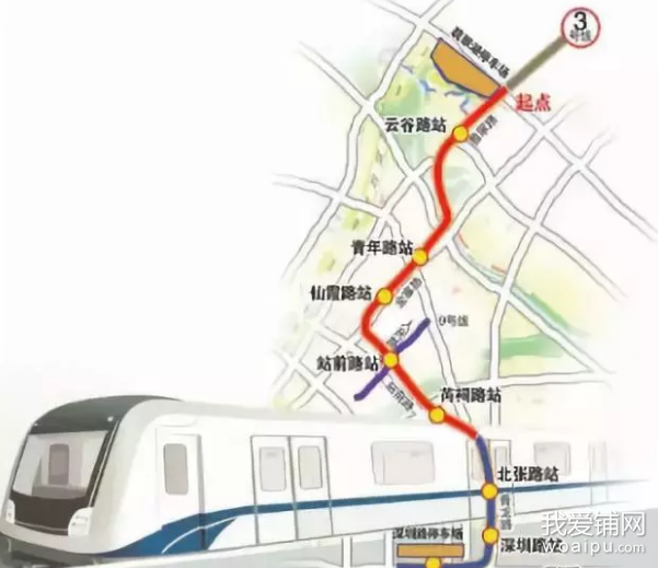 肥西2019规划出炉启动地铁3号线延长线建设