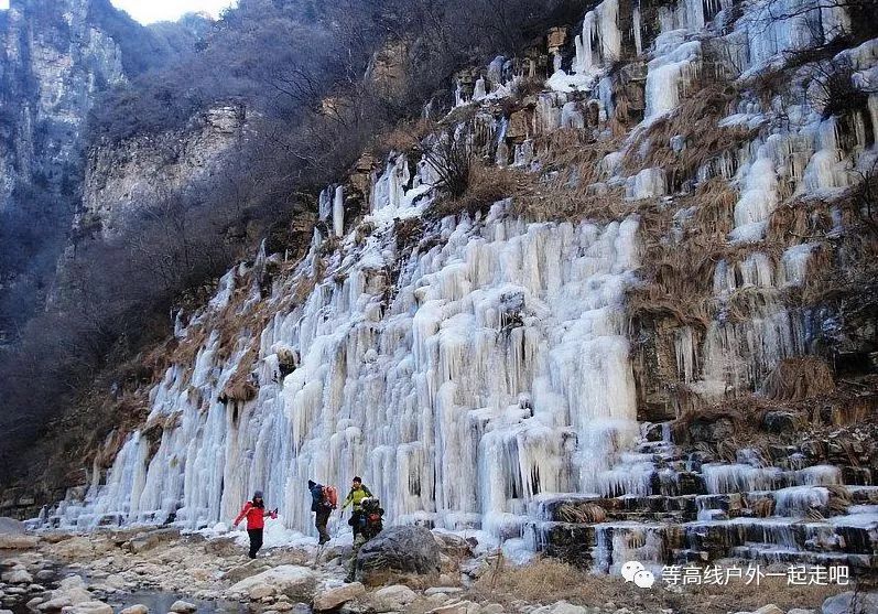 新的一年蟒河峡谷赏冰挂穿越玩雪13日周日一天活动