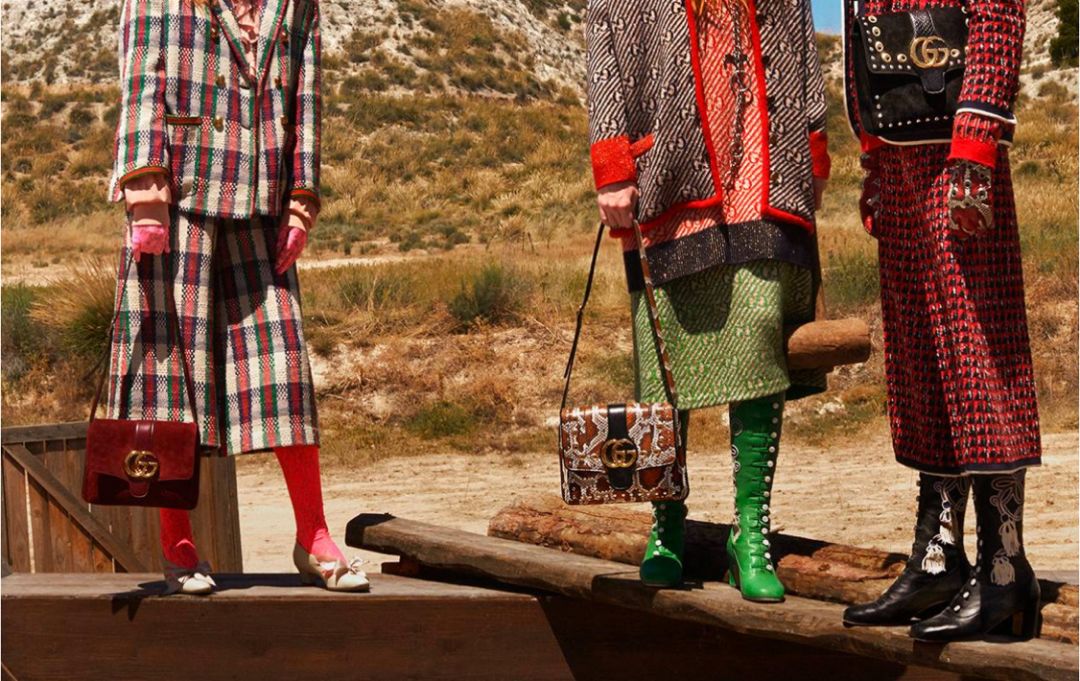 gucci2019早春系列包包鞋子为什么可以这么好看