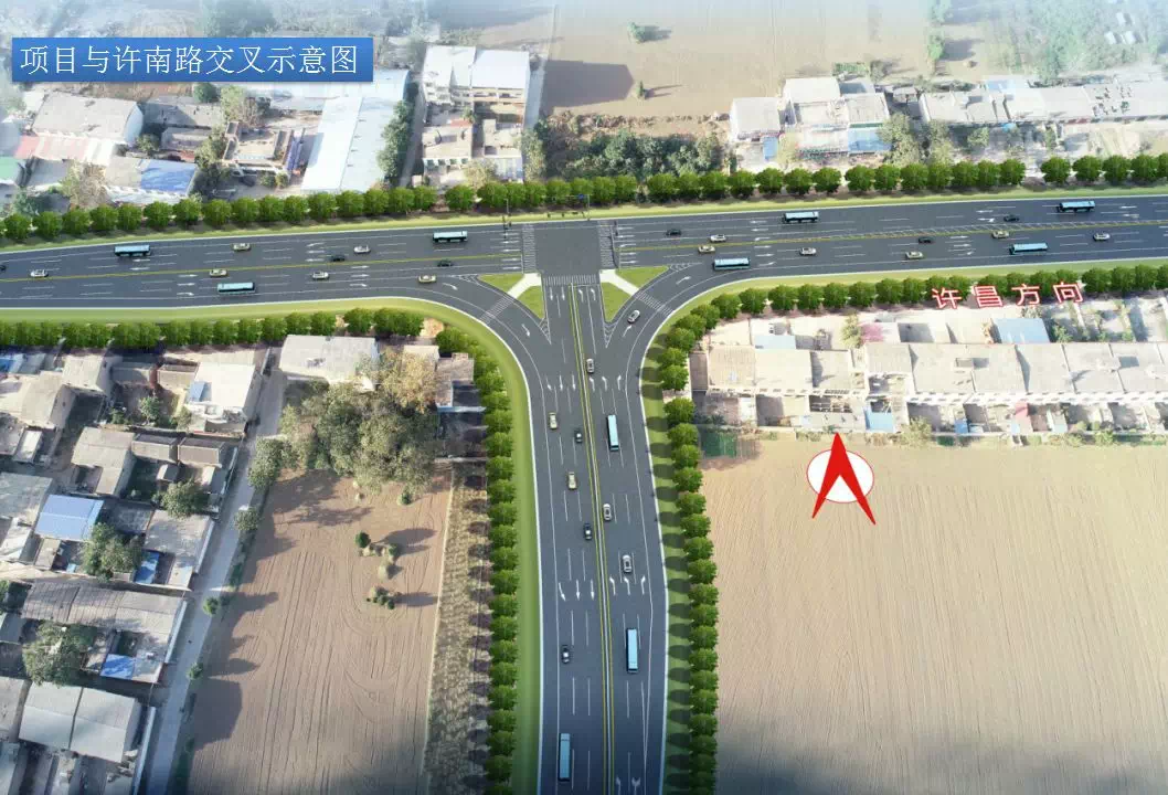 西环路将向西移将与g107及g311形成许昌市区新的环城路