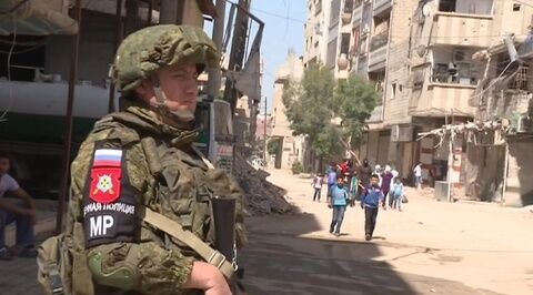 美国称要从叙利亚撤军 俄军事警察开始在叙利亚地区巡逻