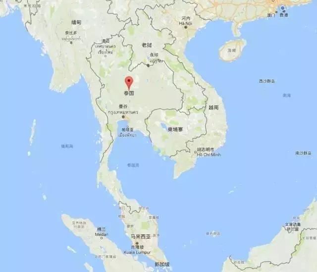 地理上 独得东南亚地理版图的天然优势 泰国位于中南半岛核心,与缅甸
