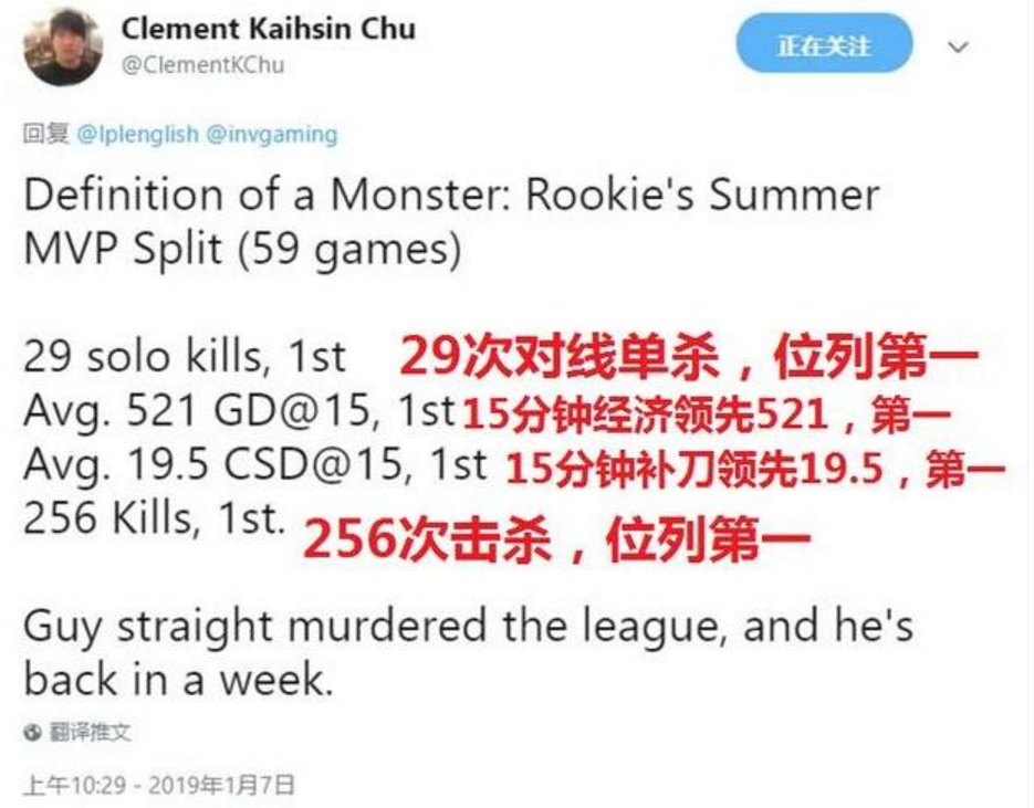 lpl將rookie評為世界最強中單， 卻引faker粉絲不滿 遊戲 第2張