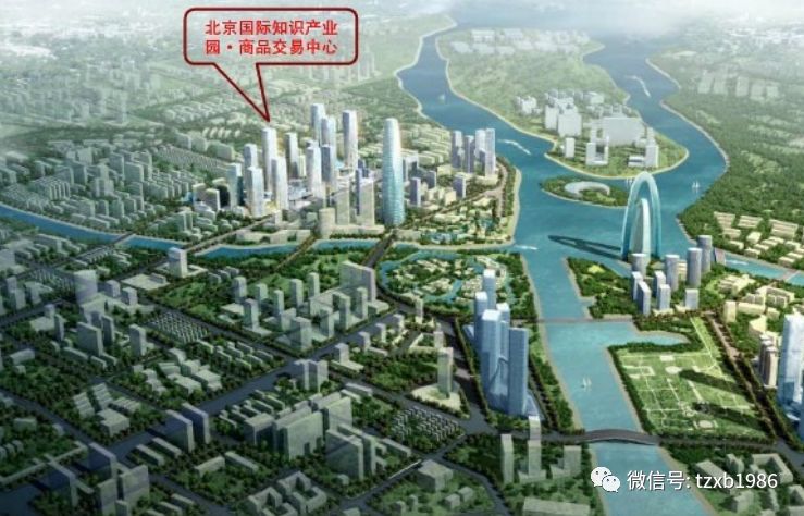 还有网友爆料了一组北京国际知识产业园·商品交易中心项目的效果图