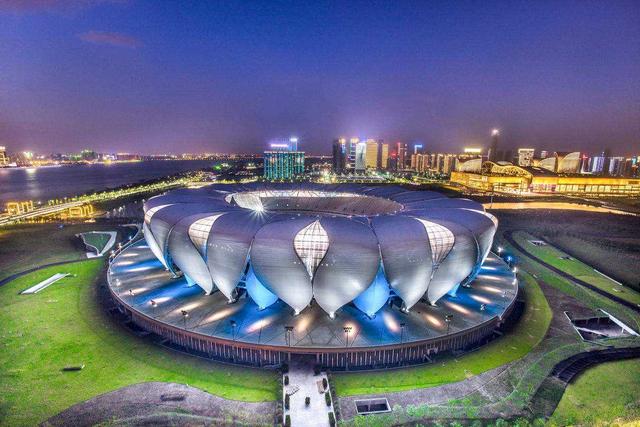 一览杭州钱江南岸新地标2022年亚运会主场馆