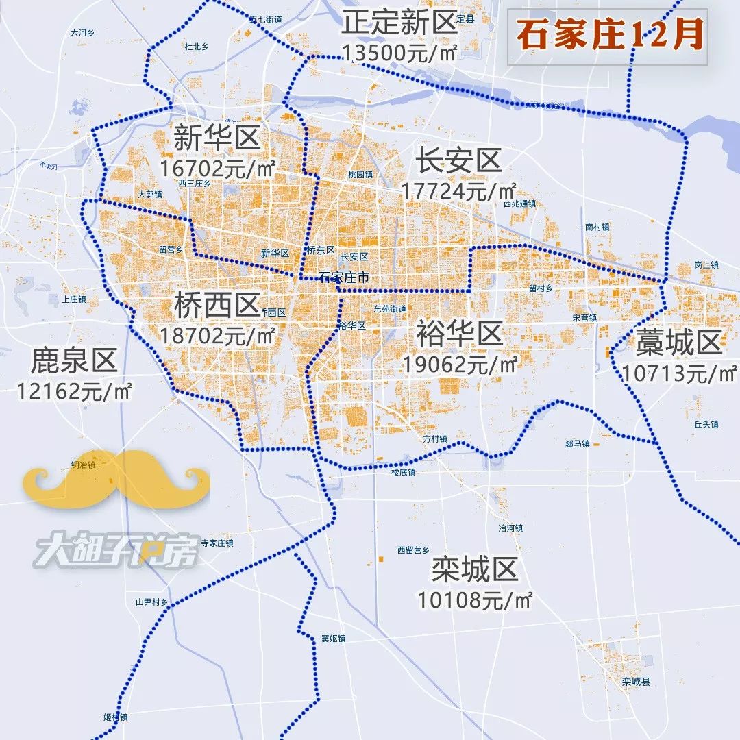 2018年12月热门城市【房价地图】重磅