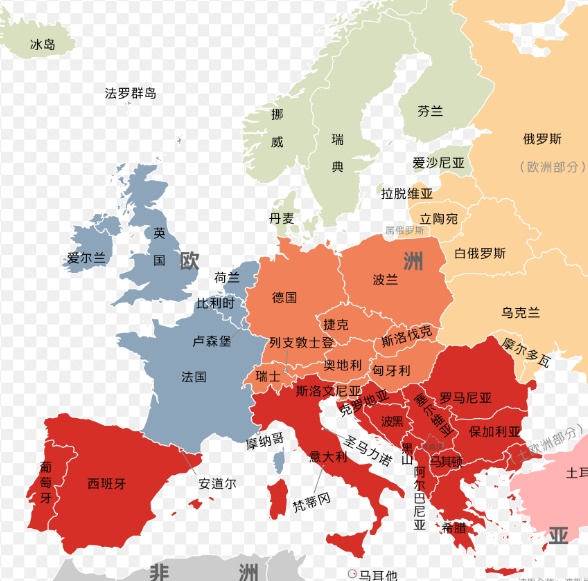 同样都是欧洲,西欧与东欧的贫富差距怎么会这