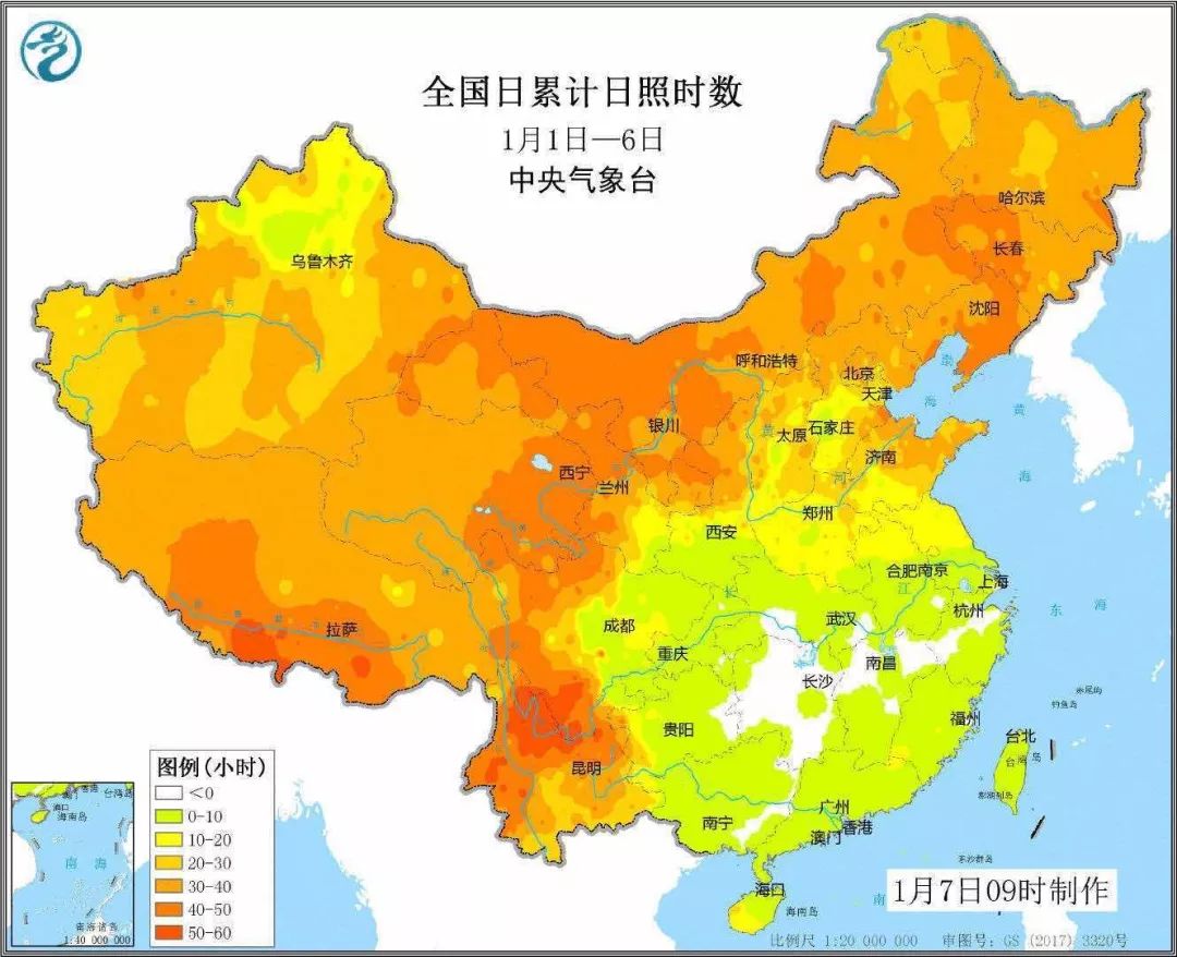 累积日照时间为0上海就会跟隔壁浙江大部一样若不是元旦傍晚短暂的