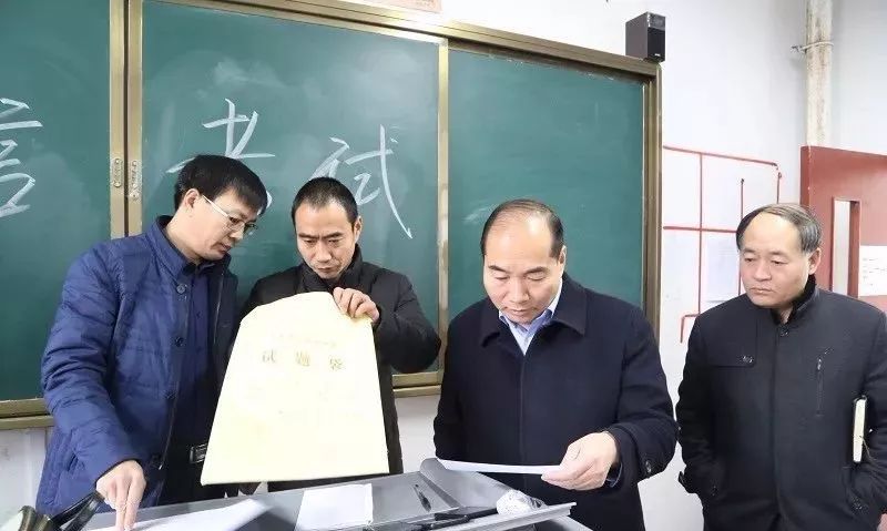 东营科技职业学院校长成永江带队巡考严抓考风考纪