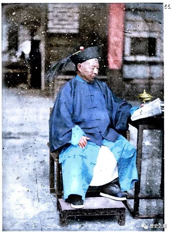 1876年,左宗棠.