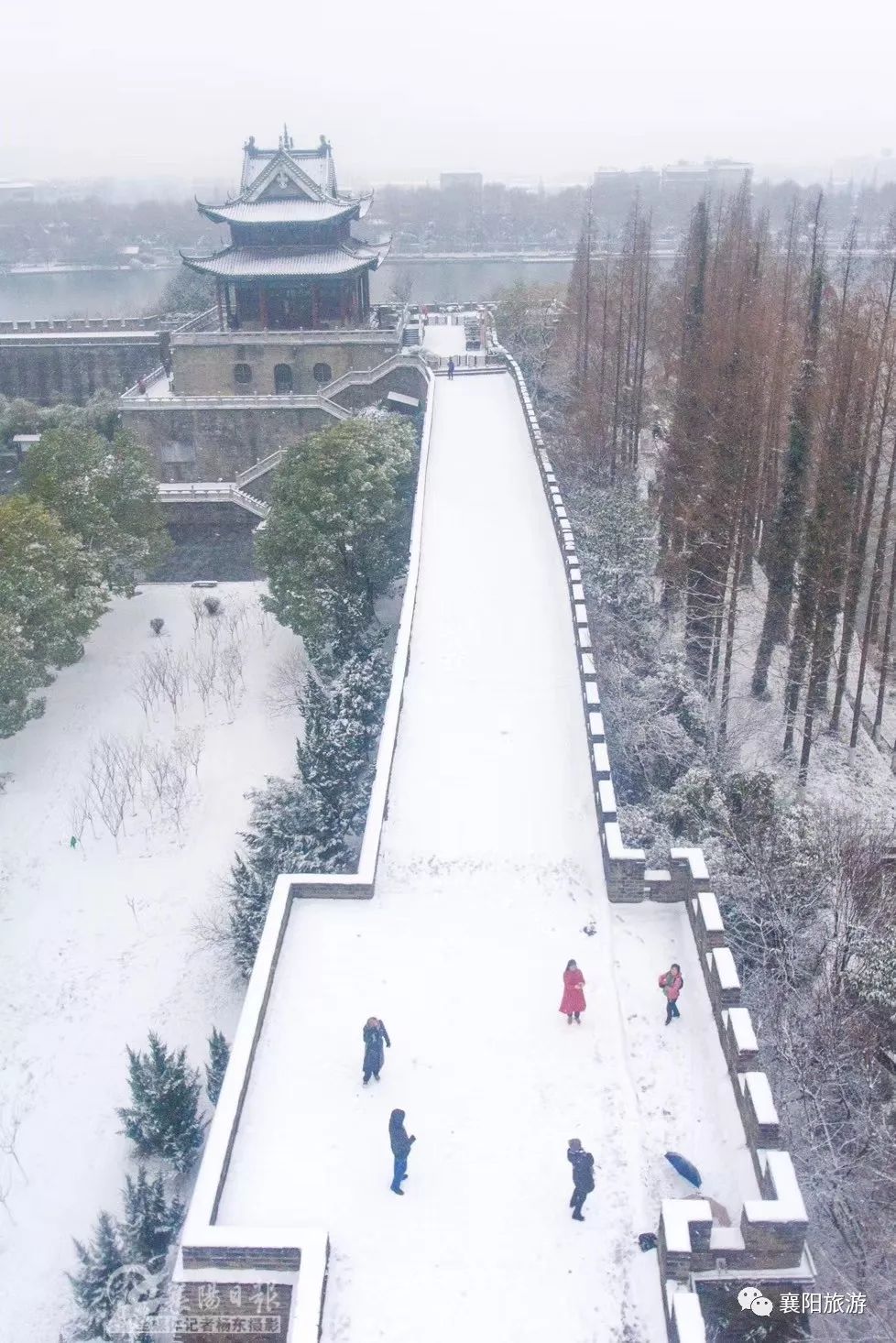 襄阳2019年的第一场雪,惊艳了整个朋友圈!_雪景