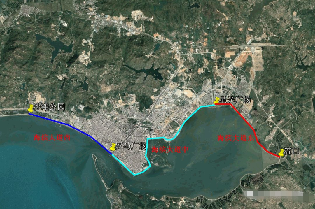 汕尾市区3条干道改名海汕路通航路等将成历史