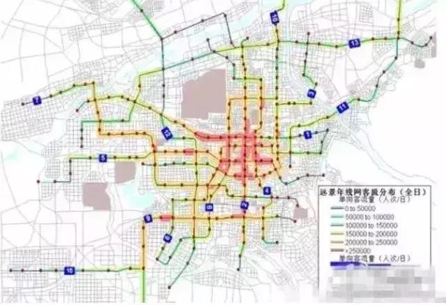 西安市2020高清规划图 西安市地铁规划图高清2019
