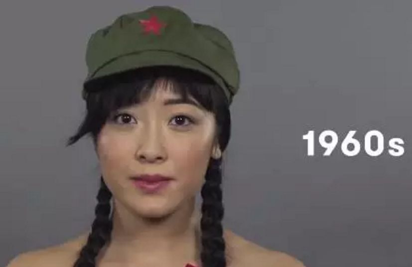 中国女人100年来的发型变化_女性