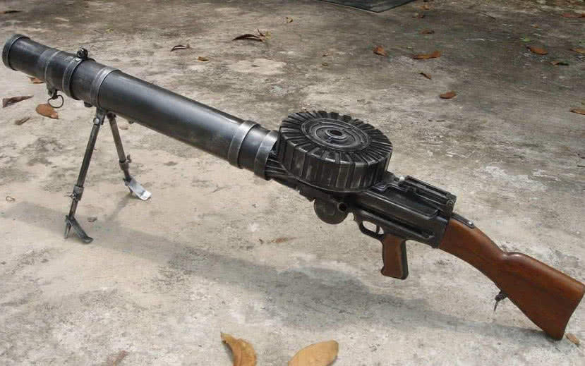 抗战时期4把最强轻机枪,最后一把造型独特,常被误以为