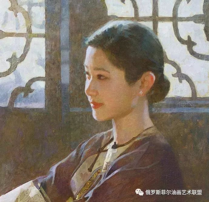 中国油画家陈衍宁油画人物作品欣赏