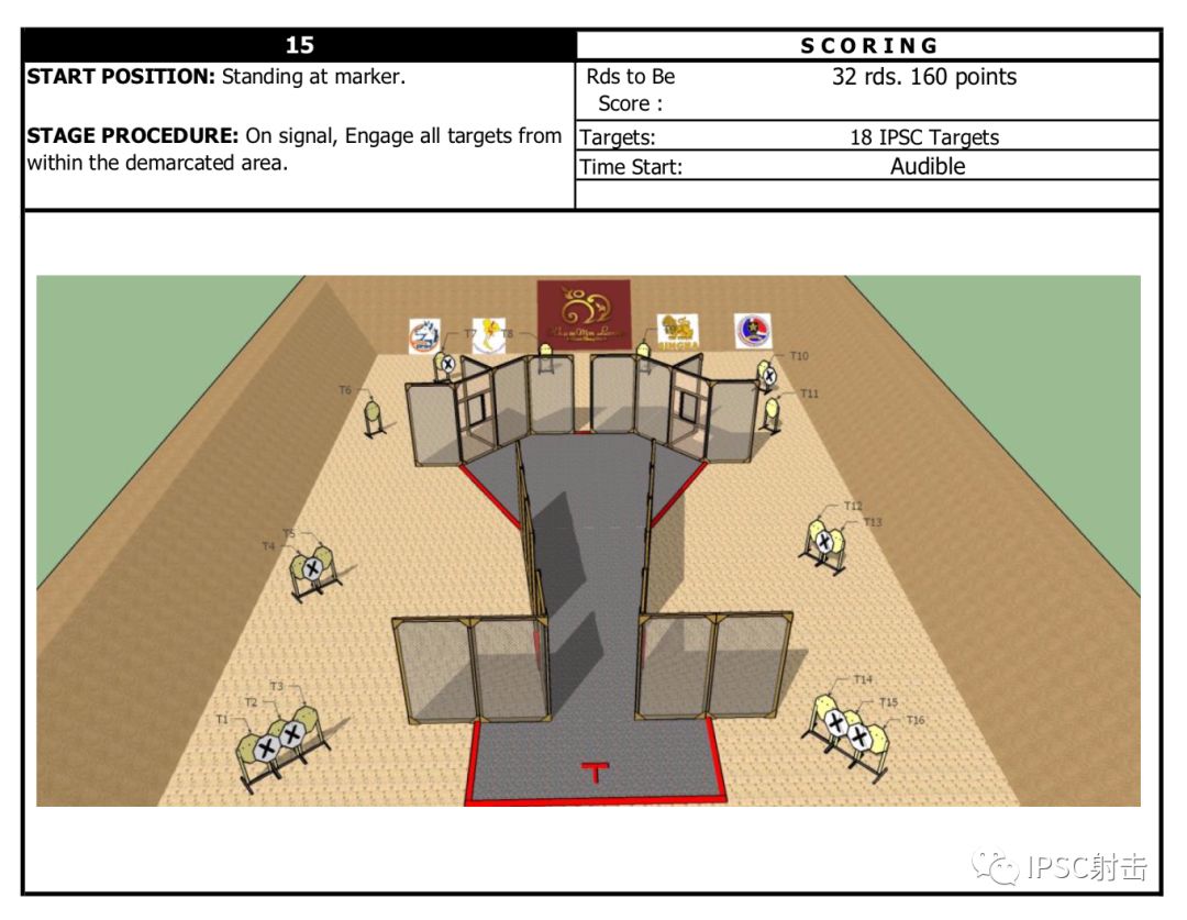 比赛场景 2019清迈ipsc三级锦标赛cof