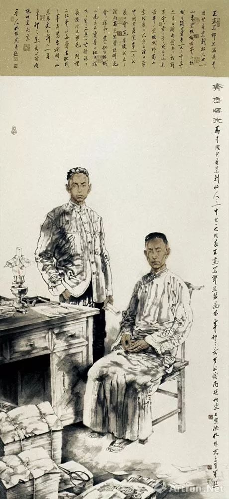 孔维克的一系列人物画创作和思考,对中国当代人物的发展作出了贡献