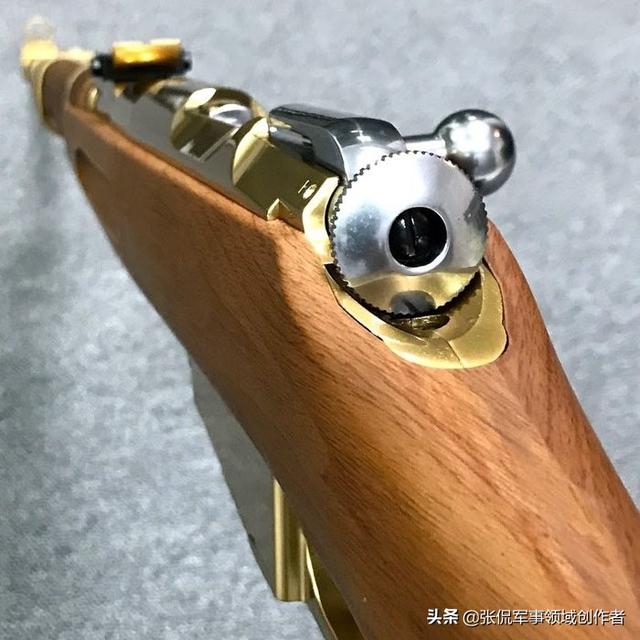 wg 莫辛纳甘 mosinnagant m44 6mm co2步枪 金色 特仕版模型图集