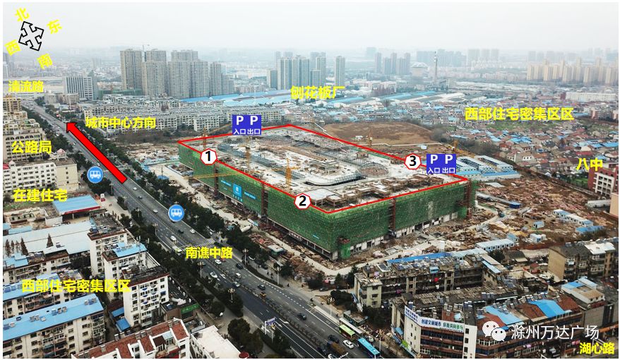 总投资15亿的滁州万达广场将于今年8月投入运营这些大品牌要来了