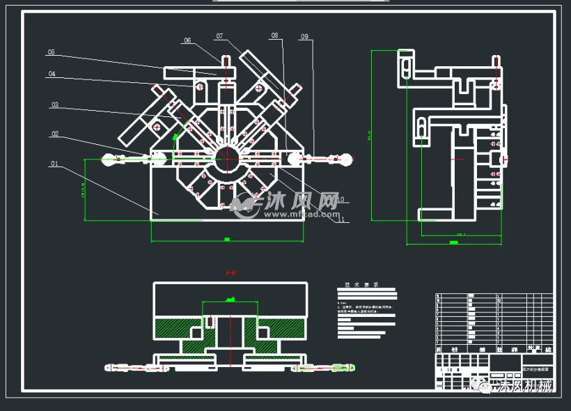 【精品图纸】双尾轴五刀精密自动车床设计