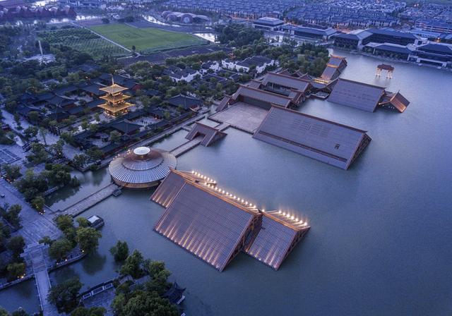 繁华大上海,建于水上的广富林古文化遗址公园,超乎你想象的美