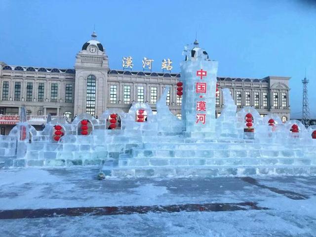 中国最北的地方最冷的地方,雪地景色很特别_漠河