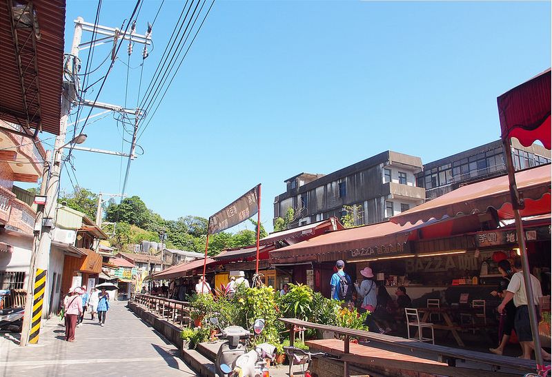 台湾台北 金山温泉美食之旅 街上的一景一物,带领我们探访金山老街的