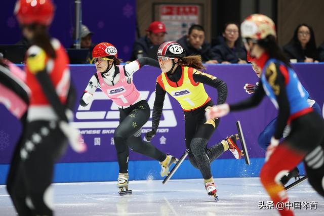 黑龙江队获中国杯短道速滑精英联赛北京站女子3000米接力冠军