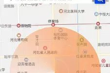 石家庄某小区现"老赖地图" ,自动显示定位地点"老赖"数量