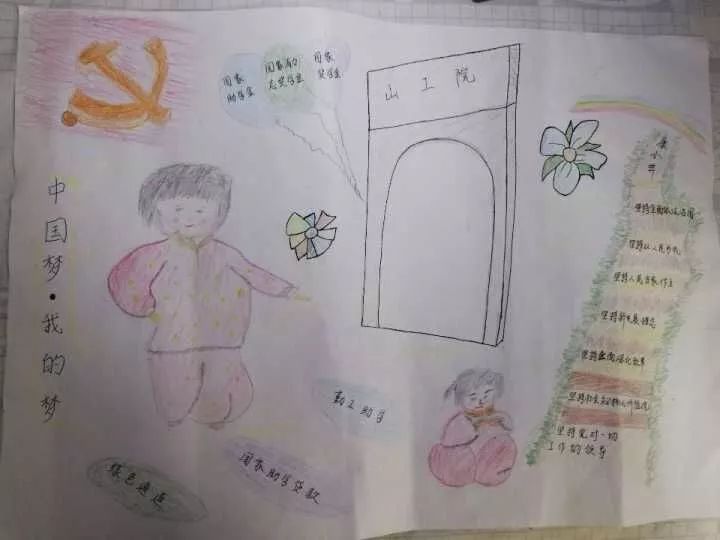 "助时代新人,画宏伟蓝图" ——宣传画大赛