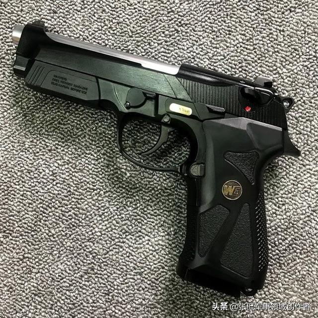 we 玖零式 手枪 beretta 90 two 瓦斯手枪 黑色模型